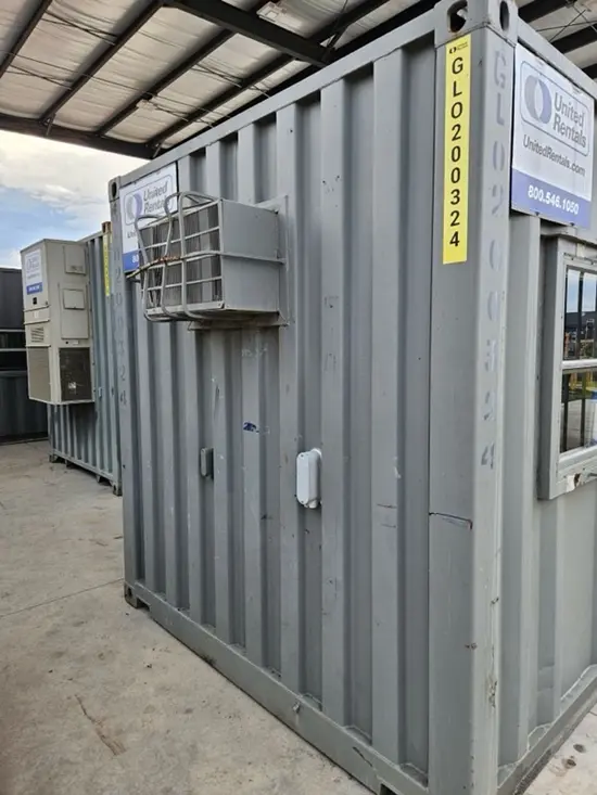 2006 LAND & SEA 20' AO GLO Ground-Level Office Container