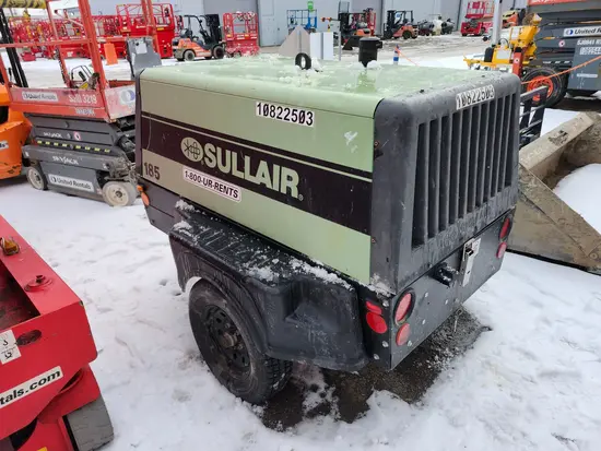 2018 Sullair 185DPQ-KU-T3 Air Compressor