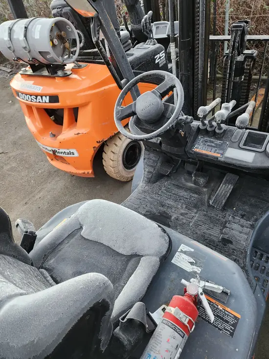 2019 Toyota 8FGU25 Warehouse Forklift