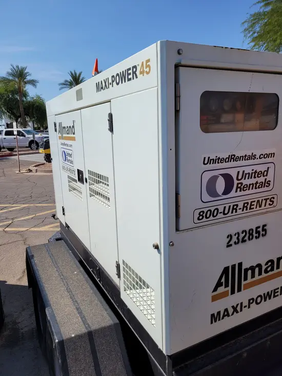 2019 Allmand MP45 Diesel Generator