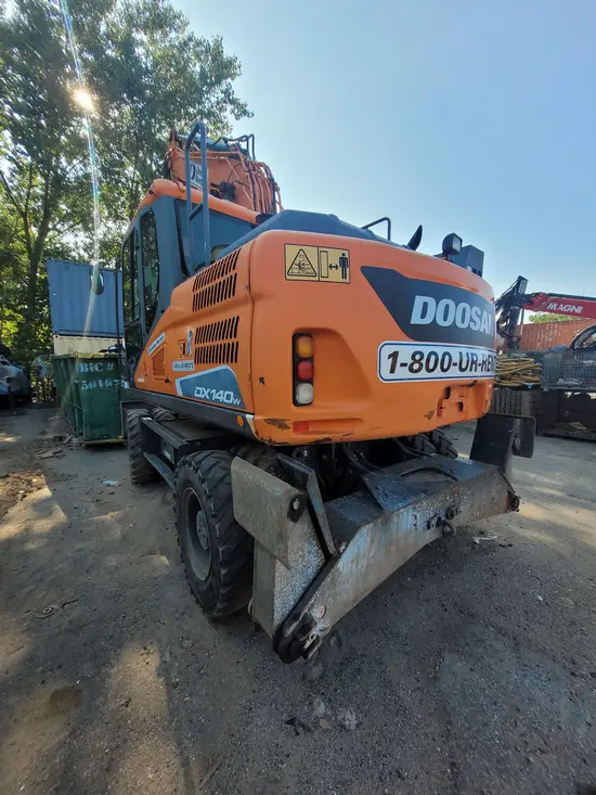 2017 Doosan DX140W-5-US20 Excavator