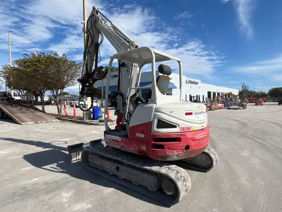 2018 Takeuchi TB260 Mini Excavator
