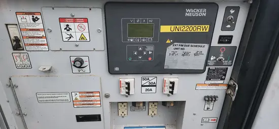 2017 Wacker Neuson G25 T4F Diesel Generator