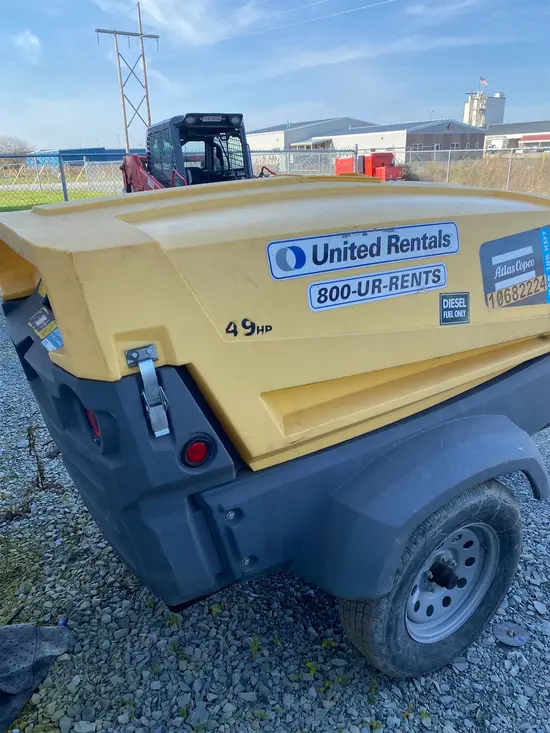 2017 Atlas Copco XAS185KD7 T4F Air Compressor