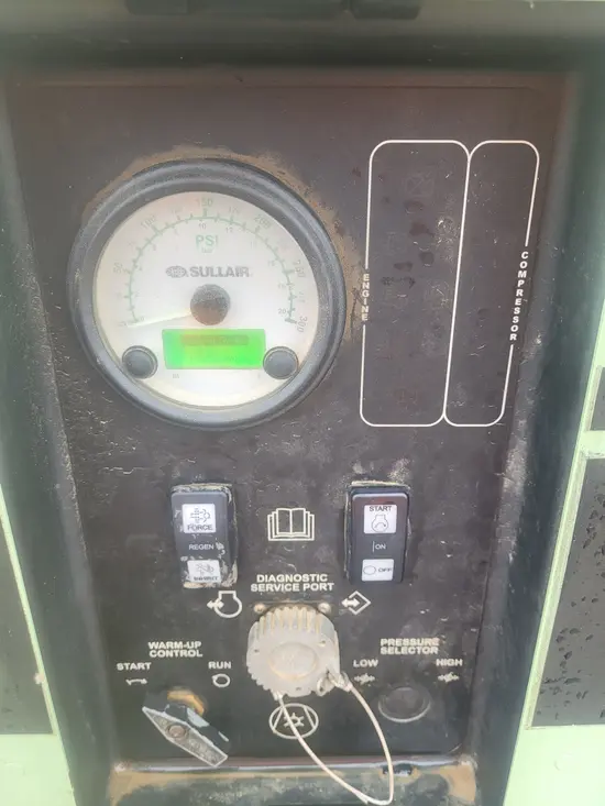 2017 Sullair 185DPQ-KU-T3 Air Compressor