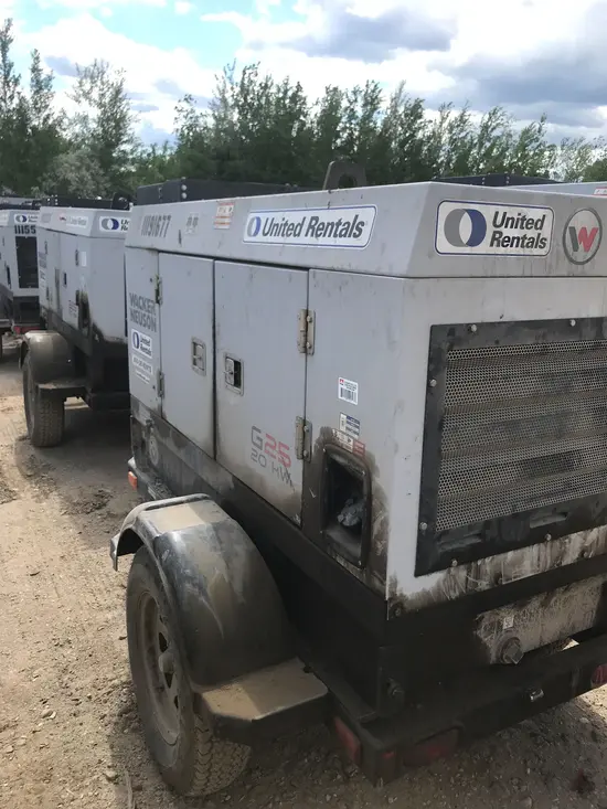 2021 Wacker Neuson G25 T4F Diesel Generator