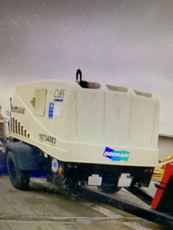 2018 Doosan C185WKU-T4I Air Compressor