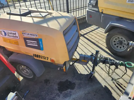 2017 Atlas Copco XAS110KD Air Compressor