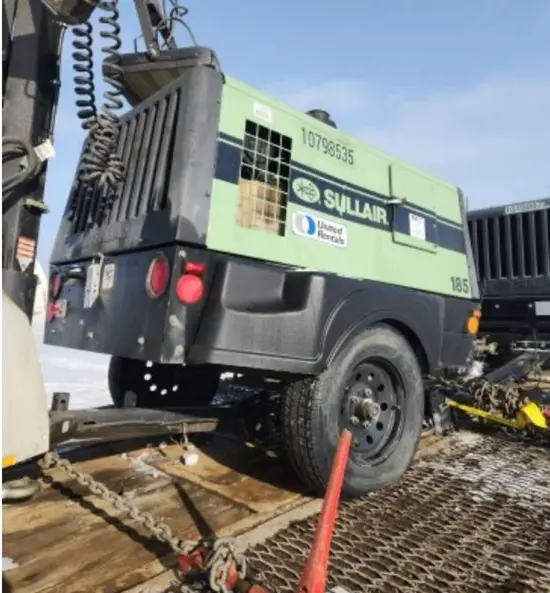 2018 Sullair 185 EDPQ Air Compressor
