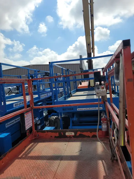 2017 Skyjack SJ6832RT Rough Terrain Scissor Lift