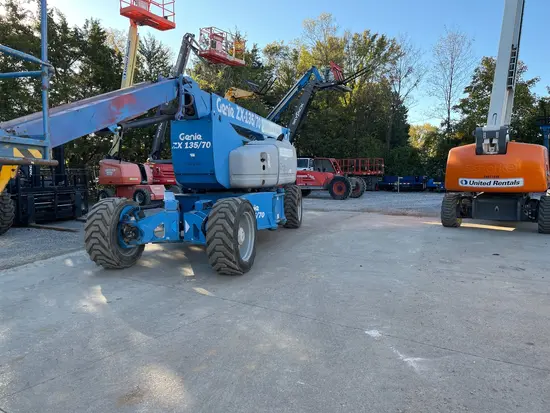 2014 Genie ZX-135 Articulating Boom Lift