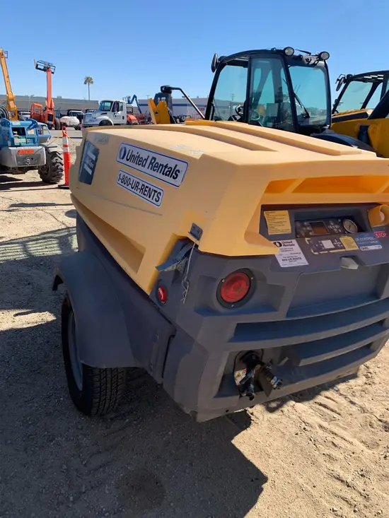 2017 Atlas Copco XAS185KD7 T4F Air Compressor