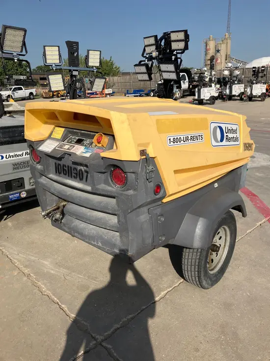 2017 Atlas Copco XAS185KD7 T4F Air Compressor