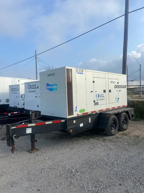 2013 Doosan G150 Diesel Generator