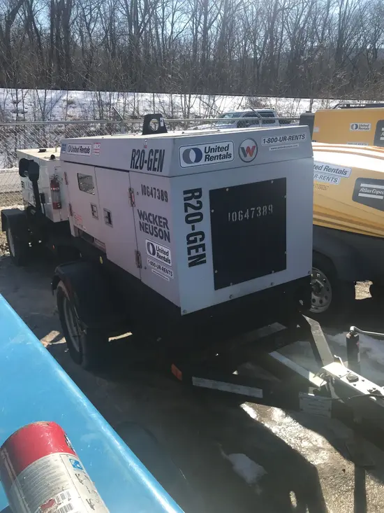 2017 Wacker Neuson G25 T4F Diesel Generator