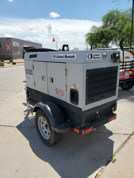 2018 Wacker Neuson G25 T4F Diesel Generator