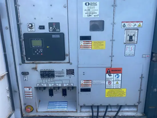 2013 Wacker Neuson G 150 Diesel Generator
