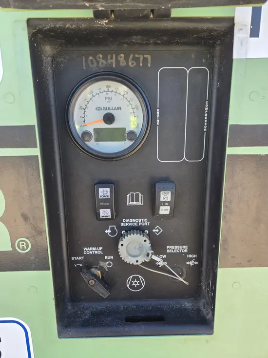 2018 Sullair 185DPQ-KU-T3 Air Compressor