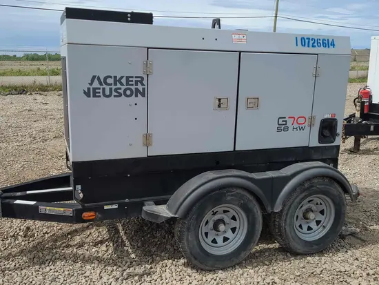 2018 Wacker Neuson G70 T3 Diesel Generator