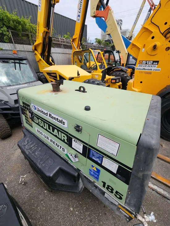 2018 Sullair 185DPQ-KU-T3 Air Compressor
