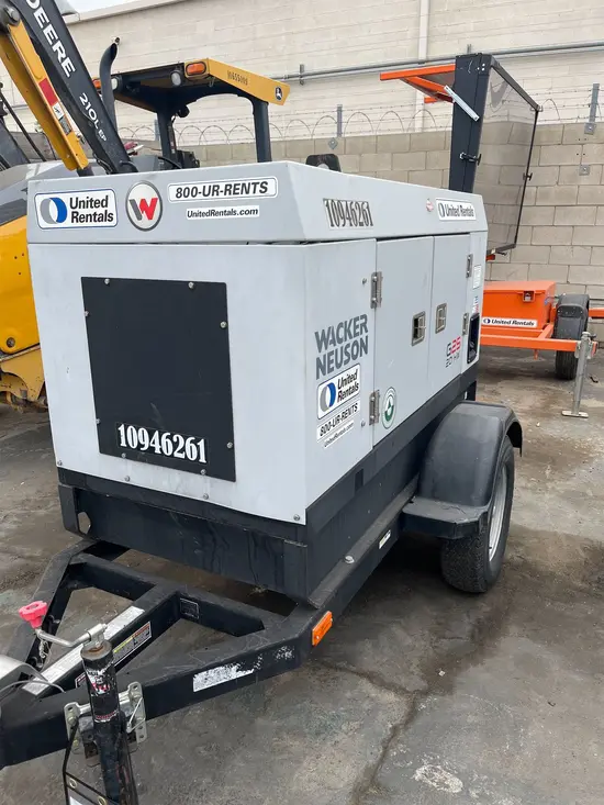 2019 Wacker Neuson G25 T4F Diesel Generator