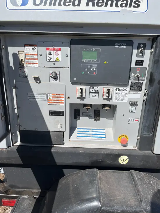 2017 Wacker Neuson G25 T4F Diesel Generator