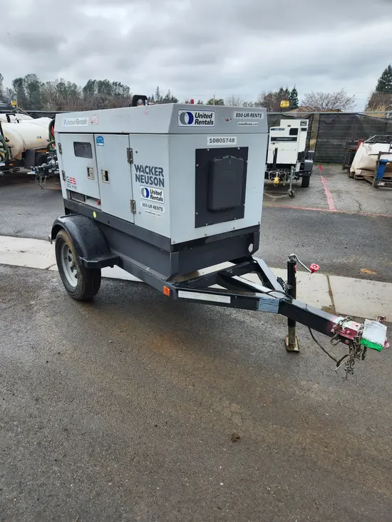 2018 Wacker Neuson G25 T4F Diesel Generator