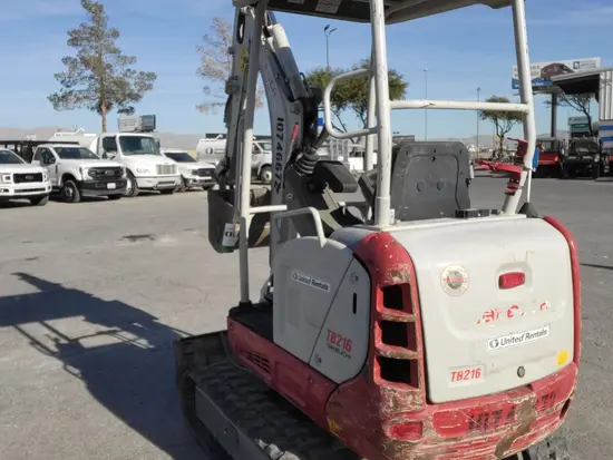 2018 Takeuchi TB216 Mini Excavator