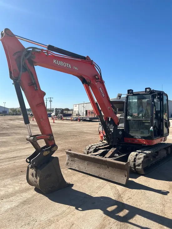 2019 Kubota KX080-4SR3A Mini Excavator