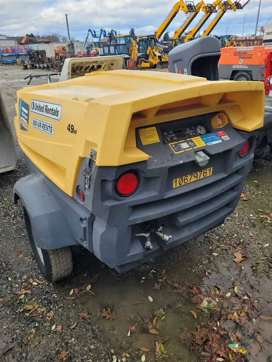 2017 Atlas Copco XAS185KD7 T4F Air Compressor