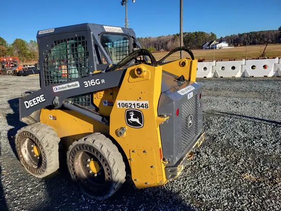 2017 John Deere 316GR Track Loader