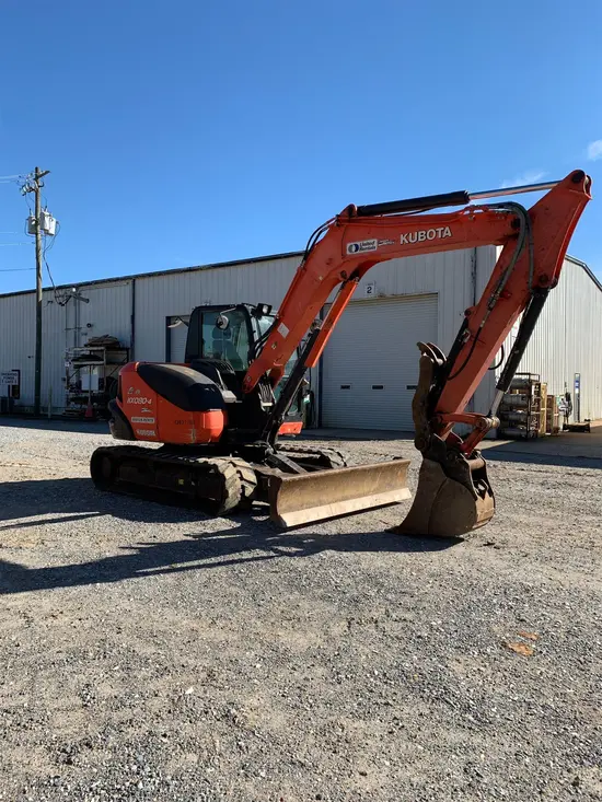 2019 Kubota KX080-4SR3A Mini Excavator