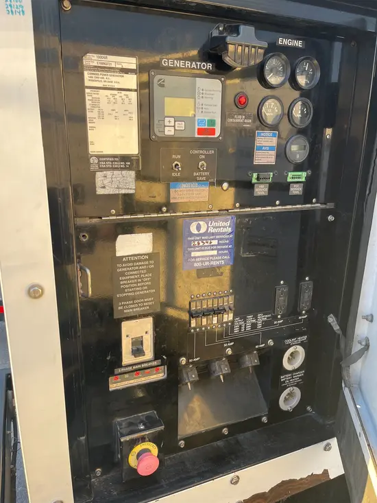 2016 Cummins C100D6RG Diesel Generator