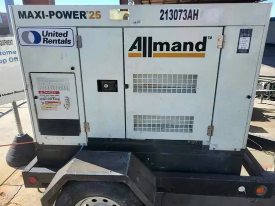 2018 Allmand MP25 Diesel Generator