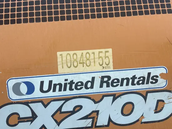 2018 Case CX210D Excavator