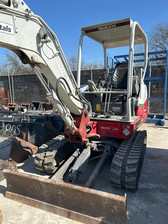 2019 Takeuchi TB235-2R Mini Excavator