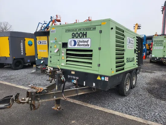 2016 Sullair 900HAF-T3 Air Compressor