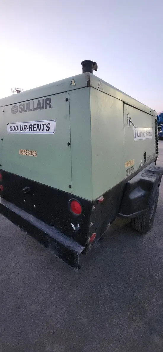 2018 Sullair 375HDPQ/JD3-LRC Air Compressor