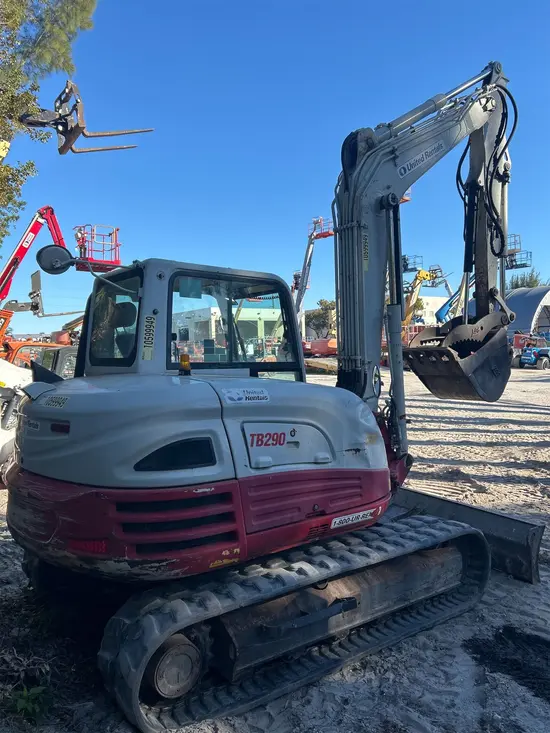 2017 Takeuchi TB290C Mini Excavator