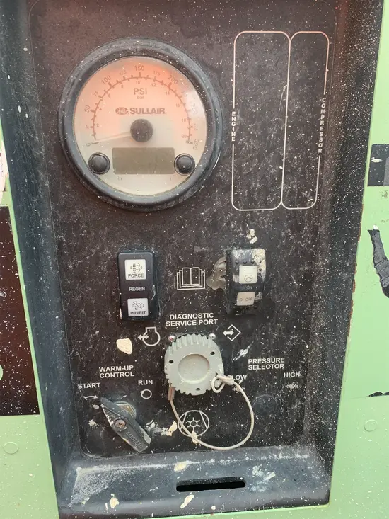 2017 Sullair 185DPQ-KU-T3 Air Compressor