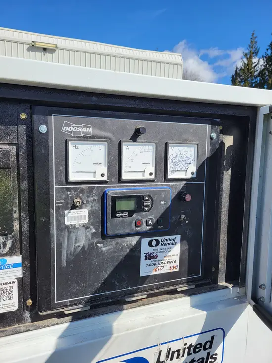 2018 Doosan G25WDO-T4F Diesel Generator