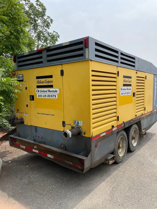 2014 Atlas Copco XAS 1800 CD IT4 Air Compressor