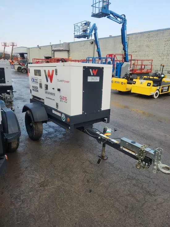 2022 Wacker Neuson G25 T4F Diesel Generator