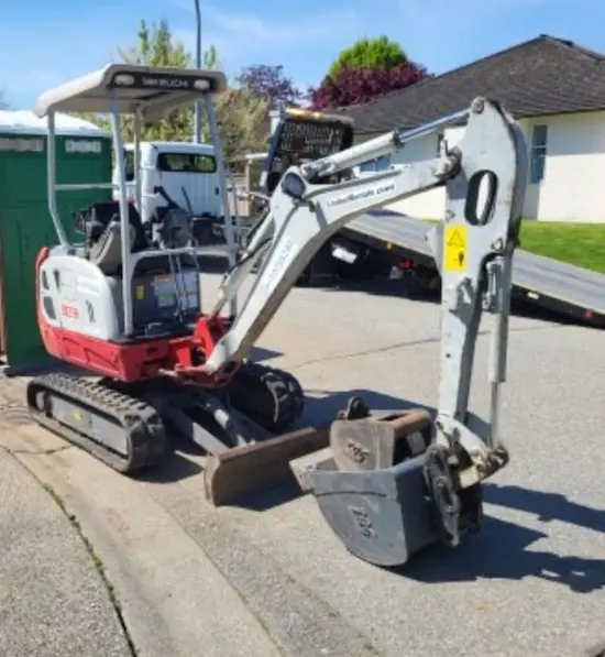 2018 Takeuchi TB216 Mini Excavator