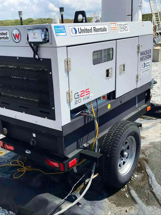 2019 Wacker Neuson G25 T4F Diesel Generator