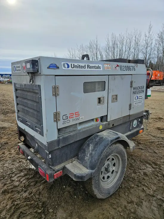 2021 Wacker Neuson G25 T4F Diesel Generator