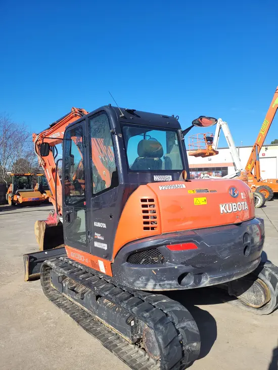 2019 Kubota KX080-4SR3A Mini Excavator