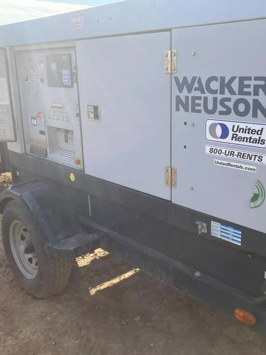 2018 Wacker Neuson G70 T3 Diesel Generator
