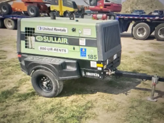 2018 Sullair 185DPQ-KU-T3 Air Compressor