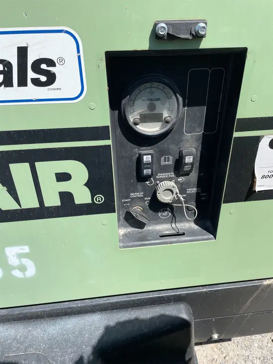 2018 Sullair 185DPQ-KU-T3 Air Compressor